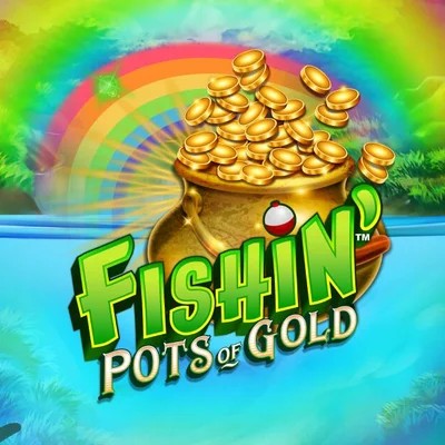 Slots logo of Fishin Pots Of Gold from Gameburger Studios at Win Airlines Casino