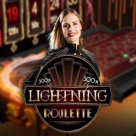 Lightning Roulette logo by Evolution Win Airlines Casino
